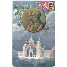 Jubilee exhibition in Prague, year 1908