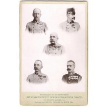 Fotografie rakousko-maďarských vojevůdců