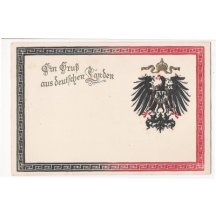 Promotional postcard - Greetings from German states