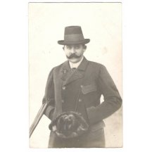 Franz Ferdinand in coat and hat