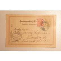 Austrian card evaluated by 5 Kr - extraordinary