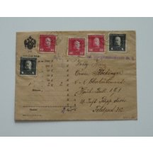 Cash letter on a Field post nr. 312