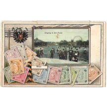 Postcard with greetings from Vienna