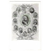 Little portraits of Franz Joseph I. from his life