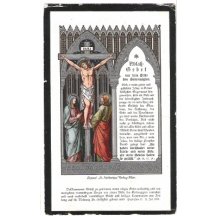 Líc úmrtního lístku