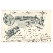 Square and monuments in Vienna