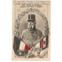 Franz Joseph s vlajkami