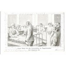 Císař při návštěvě v nemocnici, 2.tisk