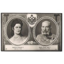 Portréty Franz Josefa a Elisabeth