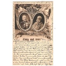 Franz Joseph and Wilhelm, portraits