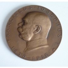 Bronzová medaile - František Josef a Vídeň 