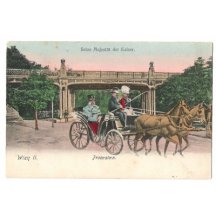 Průjezd Franz Josefa Praterem ve Vídni