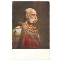 Císař Franz Josef v uniformě Maďarska
