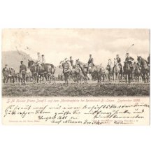 Imperial manoeuvres , Reichstadt by Ceska Lipa , in 1899