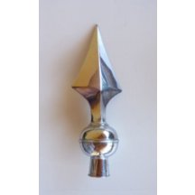 Ozdobná špic na prapor - vojsková verze 