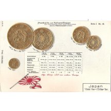 Japonsko - popisová varianta předchozí pohlednice