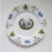 Dvojportrét spojenců ....František Josef I. a Wilhelm II.