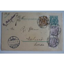 Austria - with franking two-color 