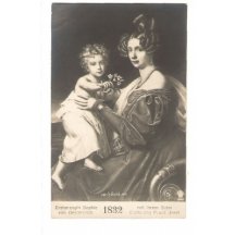 Empress Sophia with her son Franz Joseph