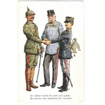 Trojportrét se španělským králem