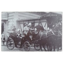 Franz Josef na cestě kočárem