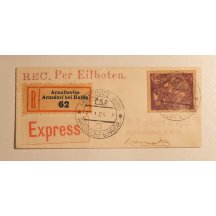 Letter with wild printing