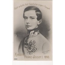 The young Emperor Franz Joseph I. in taking up government , 1848