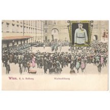 Image of Franz Joseph in Vienna , in assembly