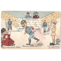 People lauhgs to emperor Wilhelm