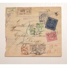 Waybill evaluated with hungary stamps - interesting