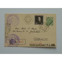 Correspondence card with overprint - KuK fieldpost