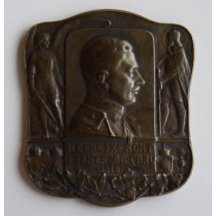 Památeční plaketa císaře - Karl Franz Josef