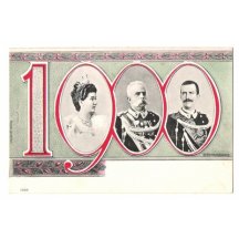 Elisabeth , Franz Josef ,Wilhelm - 1900 