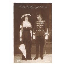 Emperor and Zita (Karl is wearing Hungarian uniform)