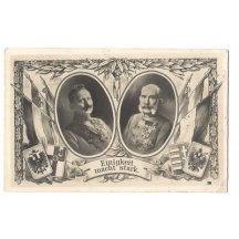 František Josef a Vilém, erby