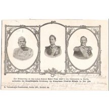 Franz Josef a Friedrich Wilhelm, vzpomínka na návštěvu