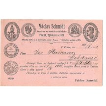 Advertising postcard of field post , Franz Joseph's medal (1)