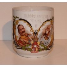 Rok 1914-1915, Wilhelm a Franz Joseph se znakem a císařskou korunou