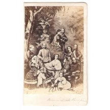 Společné foto Franz Josef a rodina