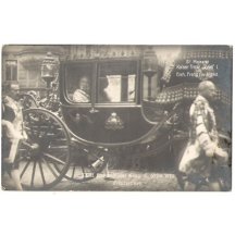 V kočáru jsou císař Franz Josef a Franz Ferdinand