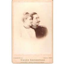 Plate photo of imperial couple ... RR! 