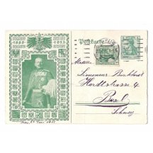 Emperor Wilhelm II. and coat of arms