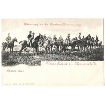 Císaři na vojenských manévrech 1899