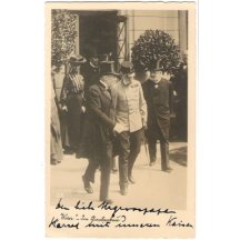 Franz Josef na návštěvě jakéhosi města