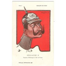 Císař Wilhelm I. - mimořádná karikatura 