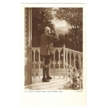 Emperor Franz Joseph withbinoculars