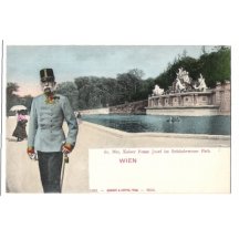 Emperor Franz Joseph in Schönbrunn park