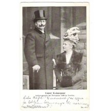 Postcard with imperial family