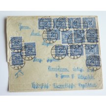 Dopis z inflačního období Německa, 2