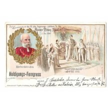 Franz Josef a císařská slavnost na zámku